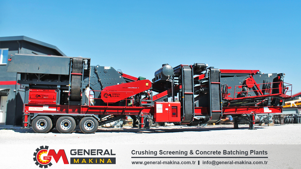 General Makina High Capacity Mobil Crusher Plant for Sale - Trituradora móvil: foto 1 General Makina High Capacity Mobil Crusher Plant for Sale - Trituradora móvil: foto 1