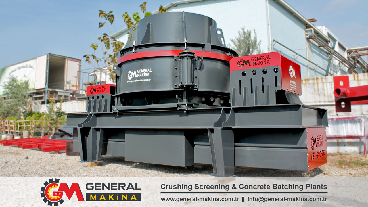 General Makina VSI 900 Vertical Impact Crusher From Turkey - Trituradora de impacto: foto 1 General Makina VSI 900 Vertical Impact Crusher From Turkey - Trituradora de impacto: foto 1