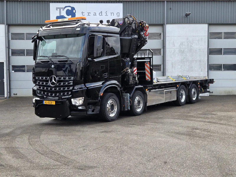 Mercedes-Benz Arocs 8x2 4 Fassi 82TM 2017 euro 6 - Camión grúa: foto 4 Mercedes-Benz Arocs 8x2 4 Fassi 82TM 2017 euro 6 - Camión grúa: foto 4