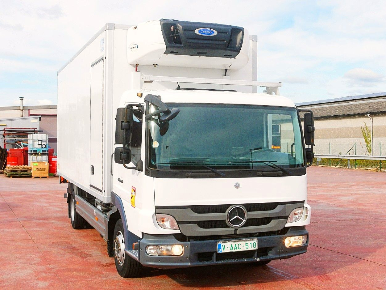 Mercedes-Benz 1018 ATEGO KUHLKOFFER CARRIER SUPRA 550 LBW - Camión frigorífico: foto 1 Mercedes-Benz 1018 ATEGO KUHLKOFFER CARRIER SUPRA 550 LBW - Camión frigorífico: foto 1