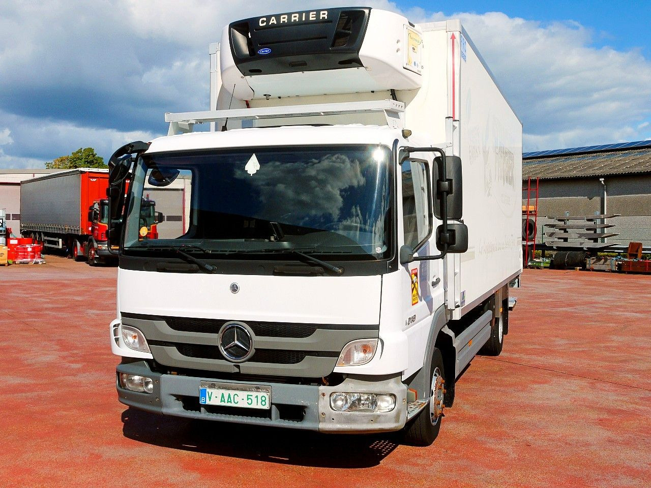 Mercedes-Benz 1018 ATEGO KUHLKOFFER CARRIER SUPRA 550 LBW LUFT - Camión frigorífico: foto 5 Mercedes-Benz 1018 ATEGO KUHLKOFFER CARRIER SUPRA 550 LBW LUFT - Camión frigorífico: foto 5