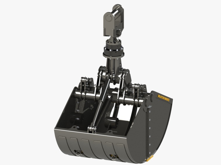 HEAVY DUTY ROTATING CLAMSHELL BUCKET - NG ATTACHMENTS - Cazo para Excavadora: foto 3 HEAVY DUTY ROTATING CLAMSHELL BUCKET - NG ATTACHMENTS - Cazo para Excavadora: foto 3