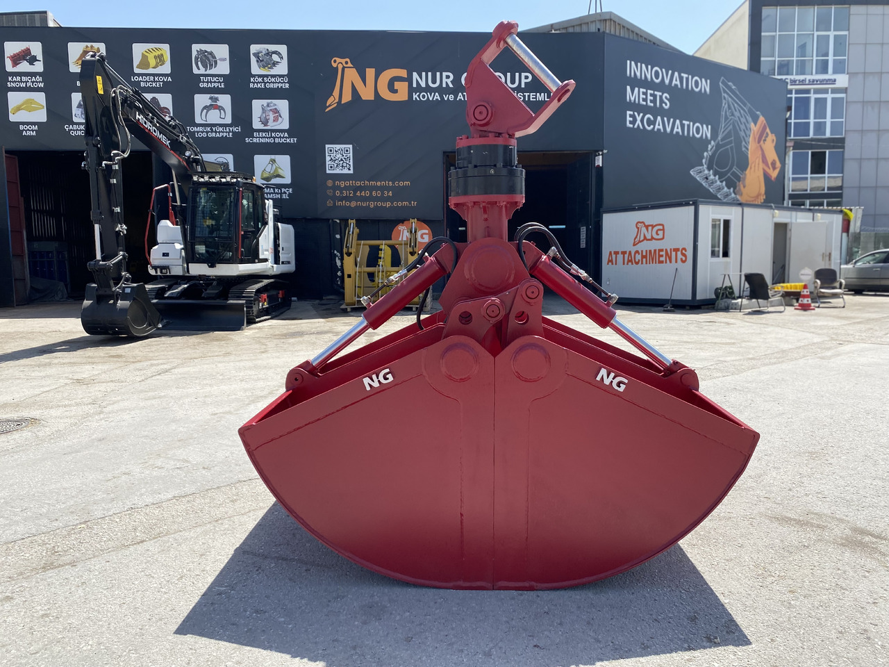 SENNEBOGEN CLAMSHELL BUCKET - Pinza de manipulación para Excavadora: foto 4 SENNEBOGEN CLAMSHELL BUCKET - Pinza de manipulación para Excavadora: foto 4