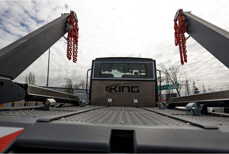 Camión portacontenedor de cadenas nuevo Iveco Daily 70C18 + KING Bramowiec / Skiploader / Absetzkipper: foto 6