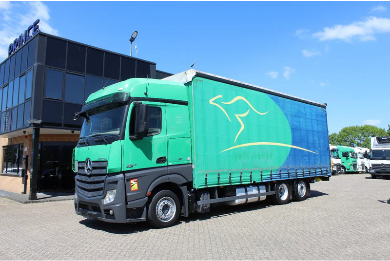 Mercedes-Benz Actros 1842 * EURO6 * 6X2 * - Camión lona: foto 1 Mercedes-Benz Actros 1842 * EURO6 * 6X2 * - Camión lona: foto 1