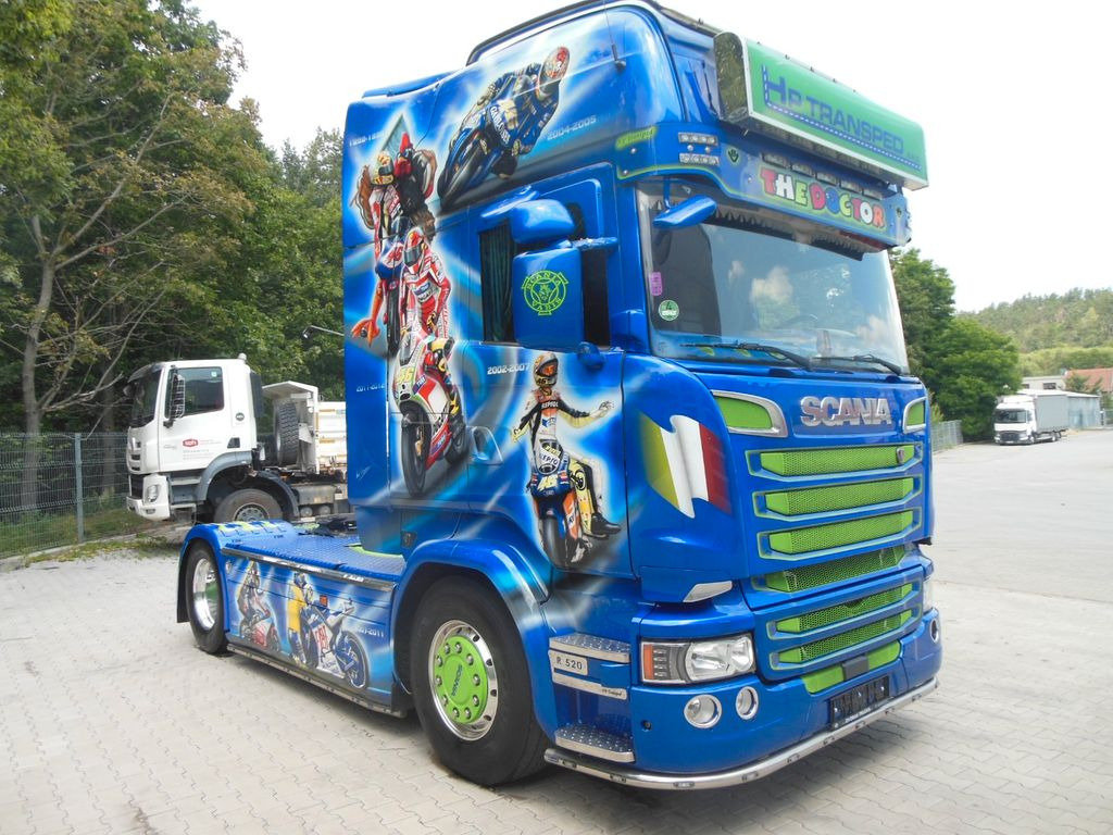 Scania R520, V8, ROSSI, LEDER, TOP!!! - Cabeza tractora: foto 2 Scania R520, V8, ROSSI, LEDER, TOP!!! - Cabeza tractora: foto 2