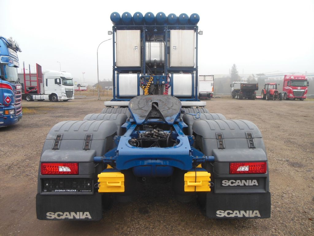 Cabeza tractora Scania R580, V8, 8X4, 164.000 KG, TOP STAND!!!: foto 9