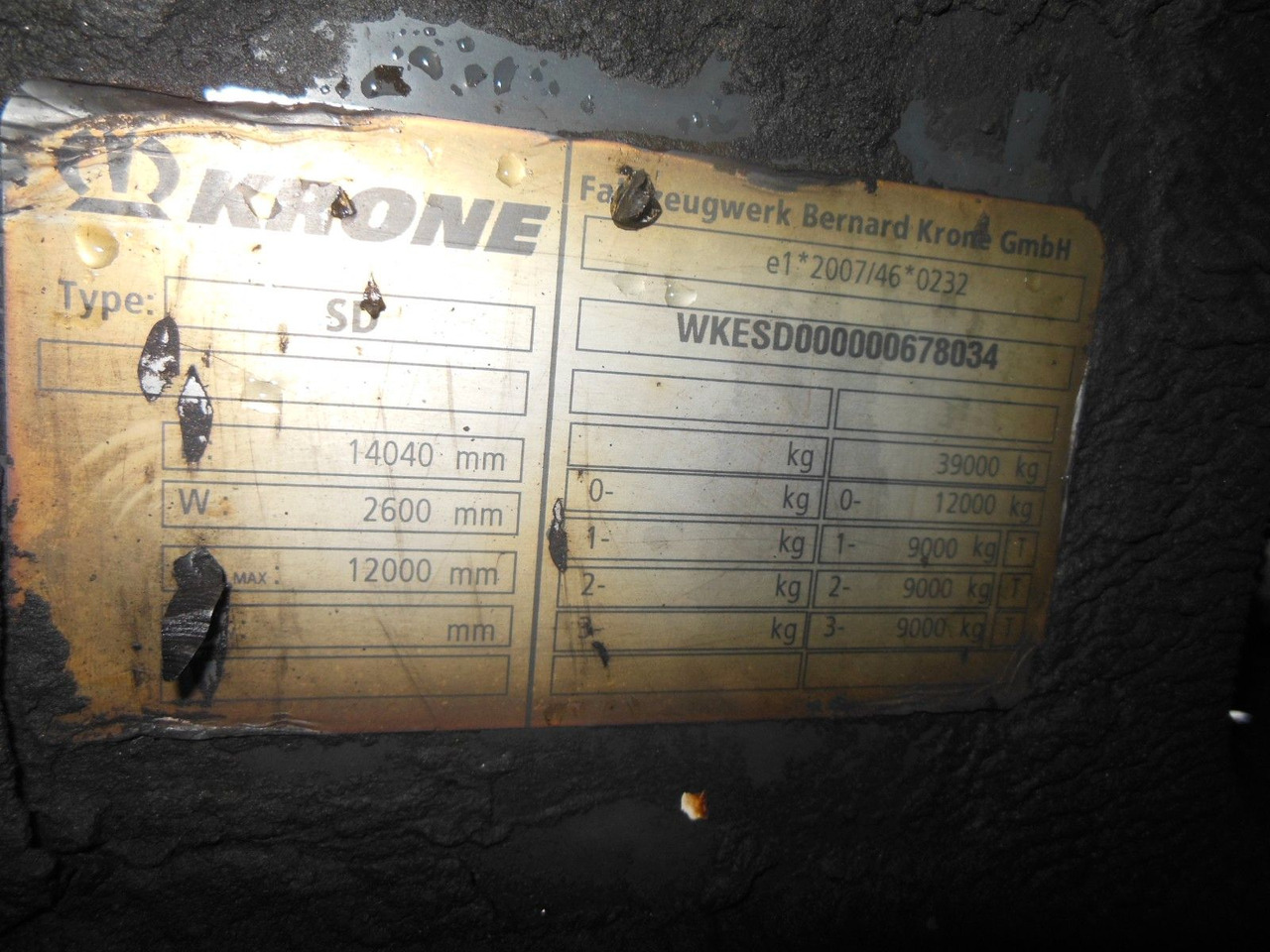 Semirremolque caja cerrada Krone SD, COOL LINER, DOPPELSTOCK, CARRIER VECTOR 1350: foto 25 Semirremolque caja cerrada Krone SD, COOL LINER, DOPPELSTOCK, CARRIER VECTOR 1350: foto 25