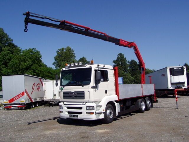 MAN 26.430, KRAN FASSI150A24-Fernbedienung - Camión caja abierta, Camión grúa: foto 5 MAN 26.430, KRAN FASSI150A24-Fernbedienung - Camión caja abierta, Camión grúa: foto 5