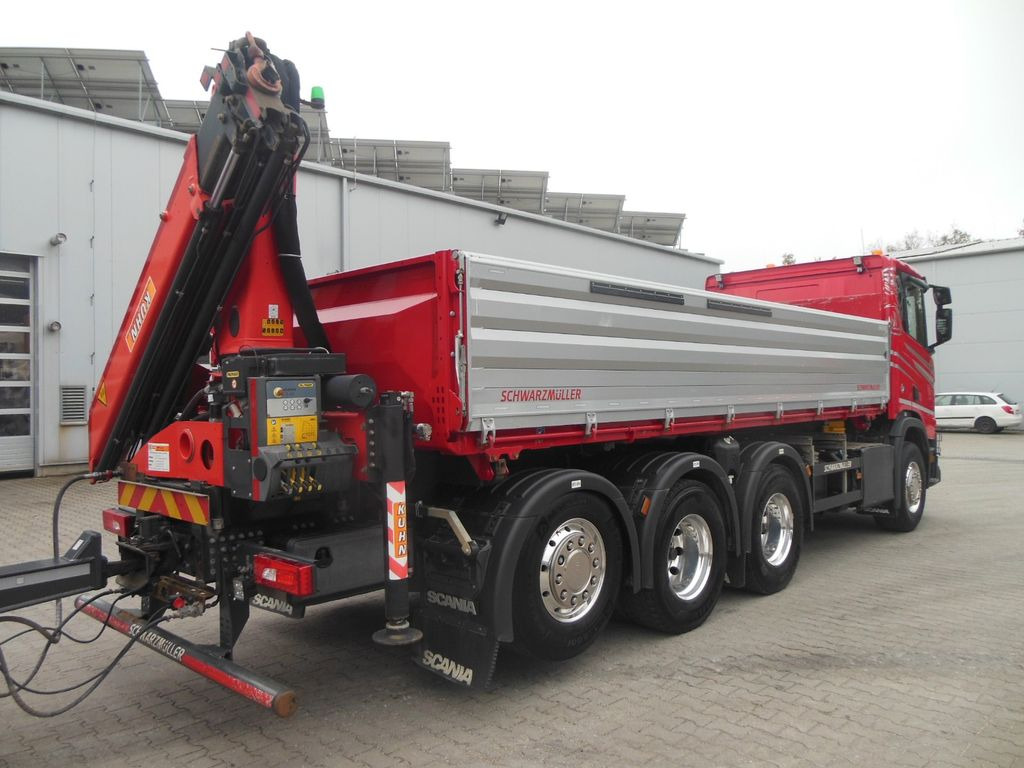Scania R 580,8X4,KIPPER,BORDMATIC,PALFINGER PK 19.001 Scania R 580,8X4,KIPPER,BORDMATIC,PALFINGER PK 19.001 - Camión volquete, Camión grúa: foto 3 Scania R 580,8X4,KIPPER,BORDMATIC,PALFINGER PK 19.001 Scania R 580,8X4,KIPPER,BORDMATIC,PALFINGER PK 19.001 - Camión volquete, Camión grúa: foto 3
