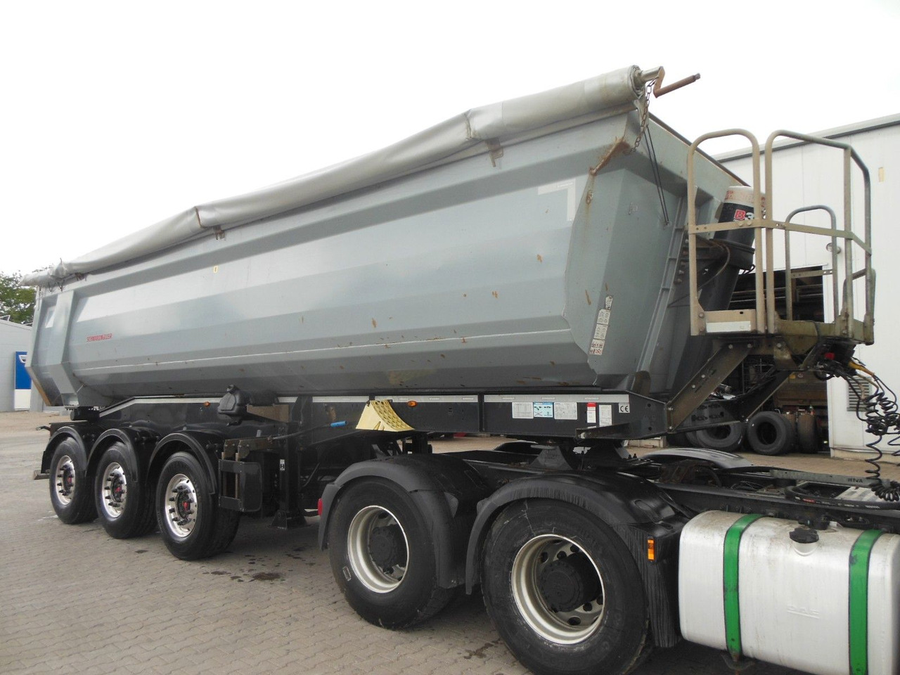 Schwarzmüller KIS 3/E, 29M3, SAF, GESAMTGEWICHT 44.000 KG! - Semirremolque volquete: foto 2 Schwarzmüller KIS 3/E, 29M3, SAF, GESAMTGEWICHT 44.000 KG! - Semirremolque volquete: foto 2