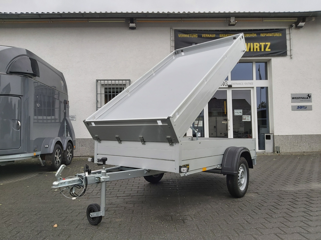 ALUBOXX Deckelanhänger GT 750 HT 251x126x48cm (S) 750kg - Remolque de coche: foto 2 ALUBOXX Deckelanhänger GT 750 HT 251x126x48cm (S) 750kg - Remolque de coche: foto 2