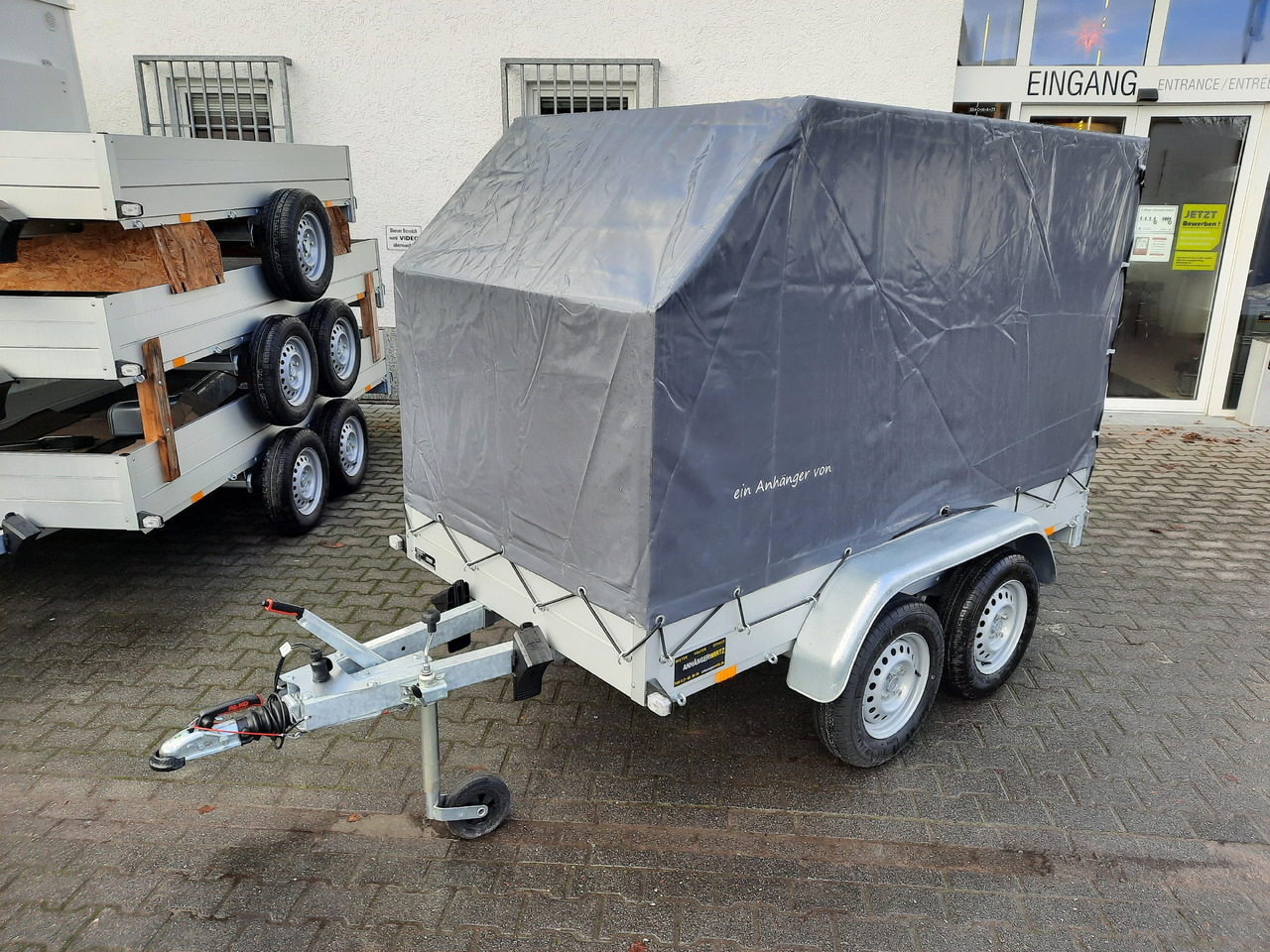 Aluliner Planen Anhänger GTT 2000 251x126x150cm Plane aero schräg (S) 2000kg - Remolque con toldo: foto 4 Aluliner Planen Anhänger GTT 2000 251x126x150cm Plane aero schräg (S) 2000kg - Remolque con toldo: foto 4