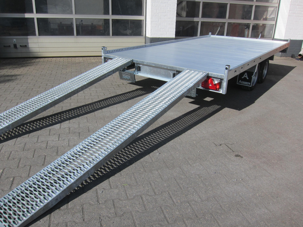 Anssems MSX 3500 Multitransporter 405x200cm Aluboden 3500kg ONLINE AKTION - Remolque plataforma/ Caja abierta: foto 4 Anssems MSX 3500 Multitransporter 405x200cm Aluboden 3500kg ONLINE AKTION - Remolque plataforma/ Caja abierta: foto 4