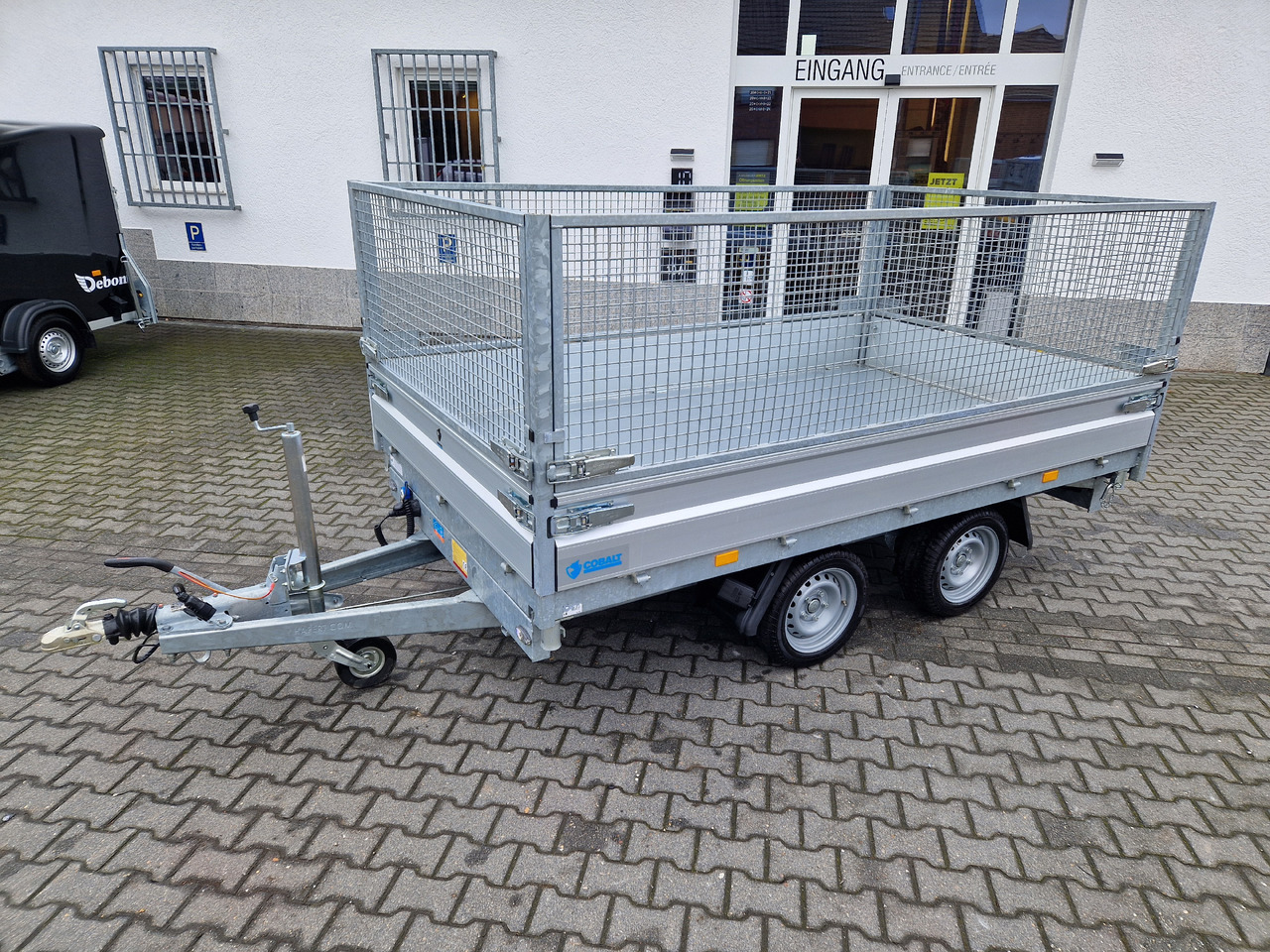 Remolque volquete Hapert COBALT HM-2 305x180x30cm Elektro & Laubgitter 2700kg: foto 7 Remolque volquete Hapert COBALT HM-2 305x180x30cm Elektro & Laubgitter 2700kg: foto 7