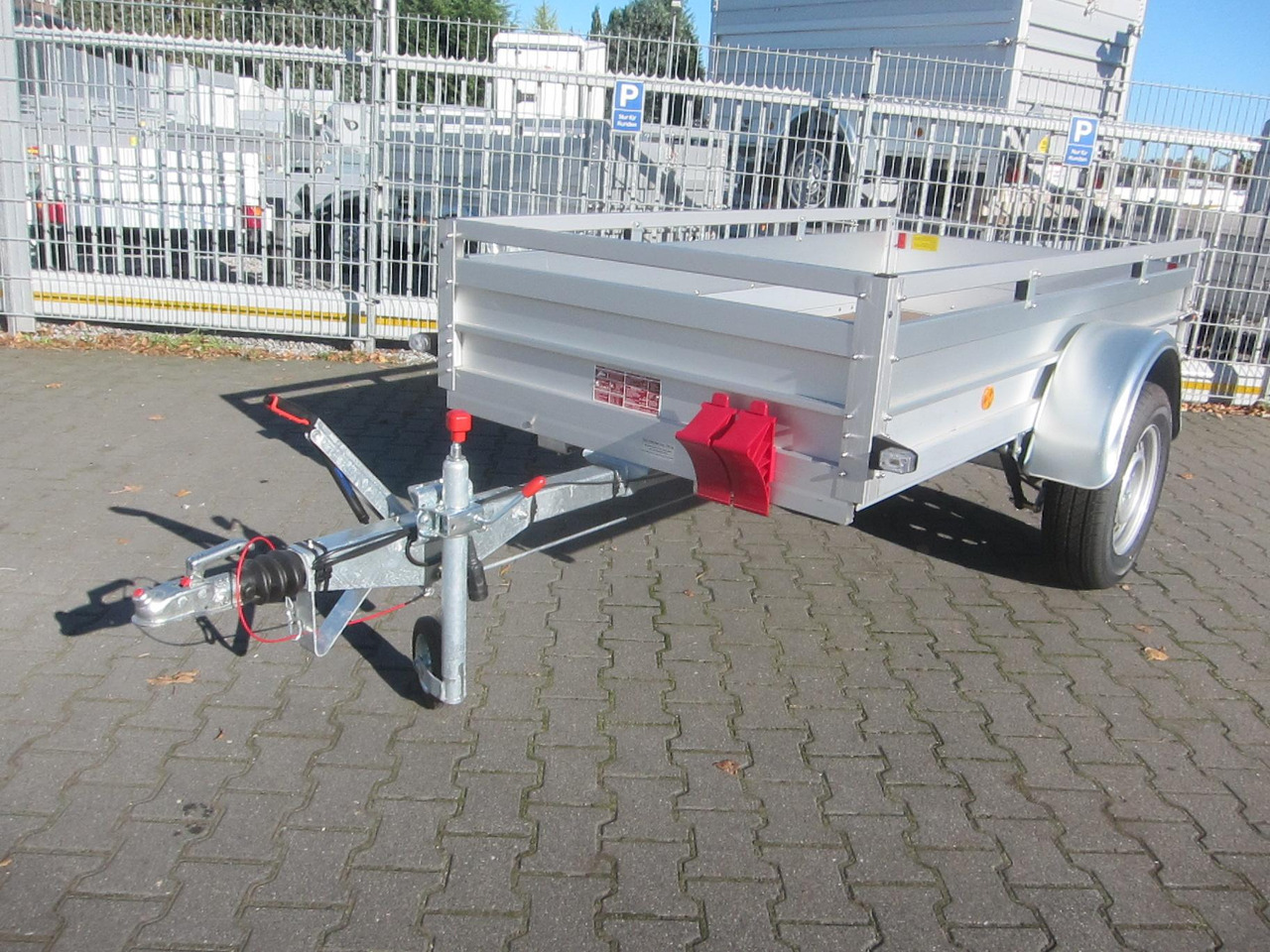 PKW Anhänger Koch Aluline 4.13 250x125x44cm (S) 1300kg 100 km/H Online Aktion Modell 2024 - Remolque de coche: foto 2 PKW Anhänger Koch Aluline 4.13 250x125x44cm (S) 1300kg 100 km/H Online Aktion Modell 2024 - Remolque de coche: foto 2