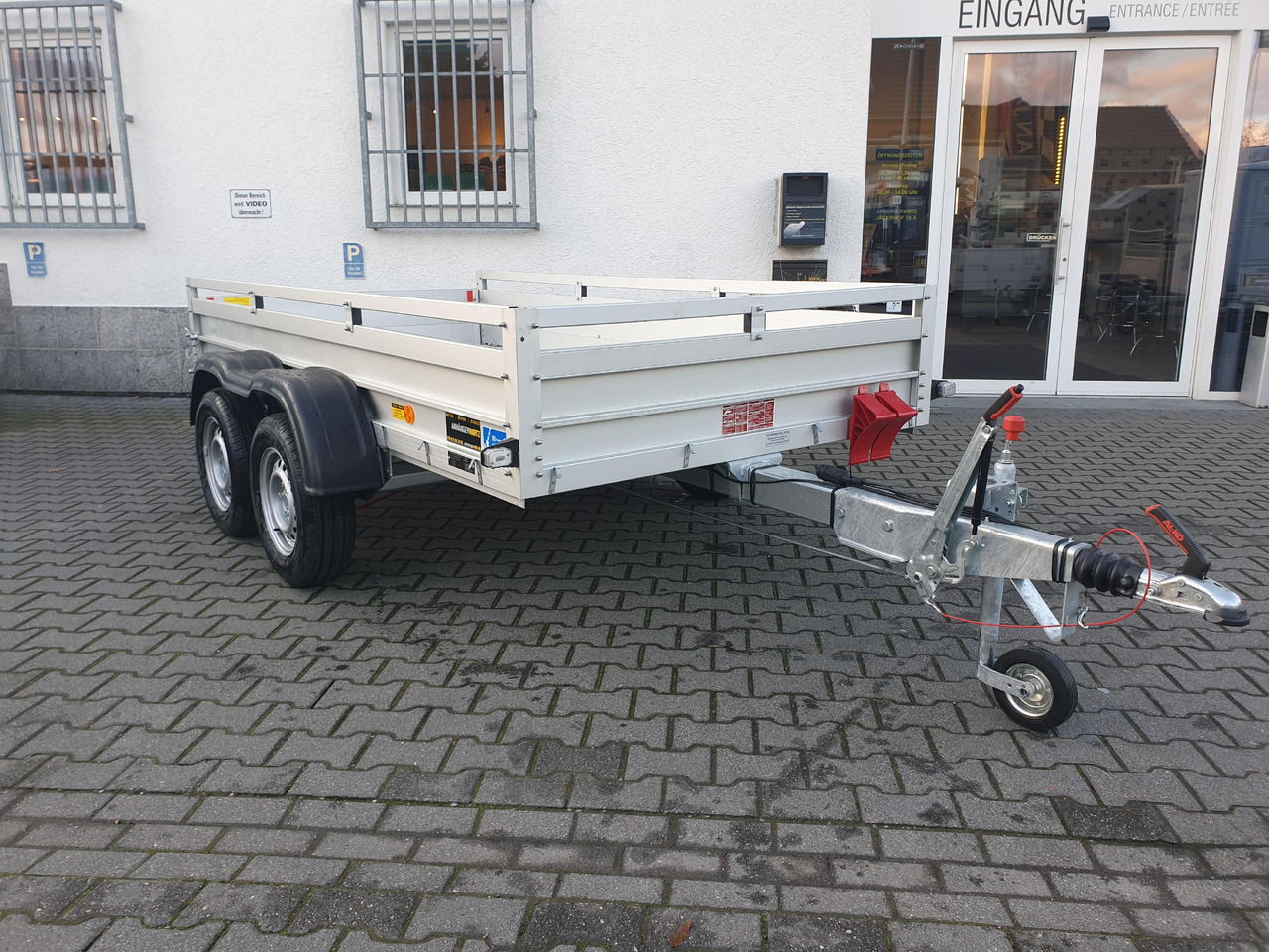 PKW Anhänger Koch Aluline 7.20 150.300.20 Hobbyline 300x150x44cm (M) 2000kg - Remolque plataforma/ Caja abierta: foto 2 PKW Anhänger Koch Aluline 7.20 150.300.20 Hobbyline 300x150x44cm (M) 2000kg - Remolque plataforma/ Caja abierta: foto 2