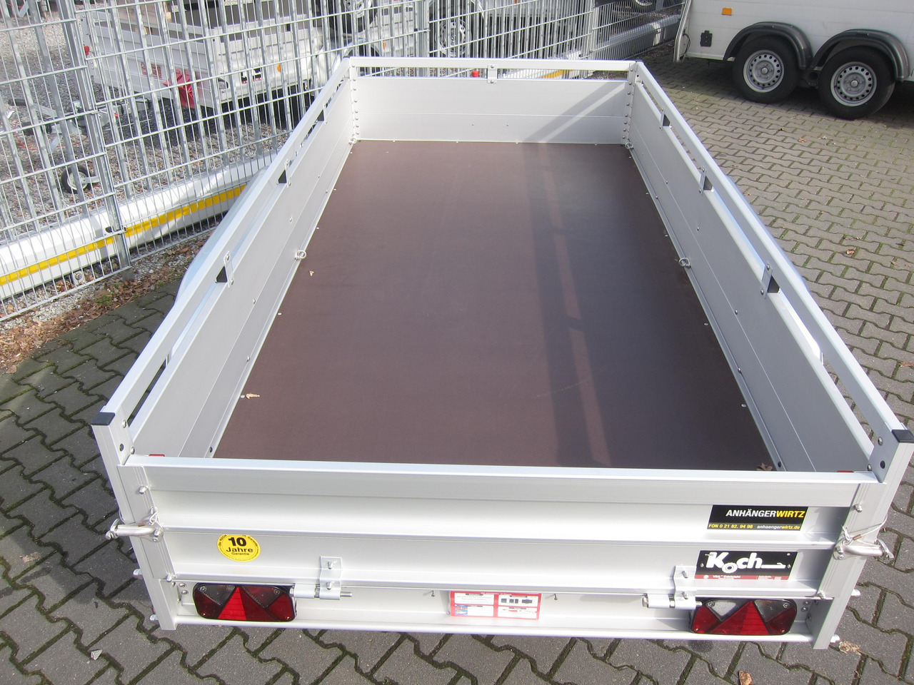 PKW Anhänger Koch Aluline 7.26 300x150x44cm (M) 2600kg Modell 2023 - Remolque de coche: foto 3 PKW Anhänger Koch Aluline 7.26 300x150x44cm (M) 2600kg Modell 2023 - Remolque de coche: foto 3