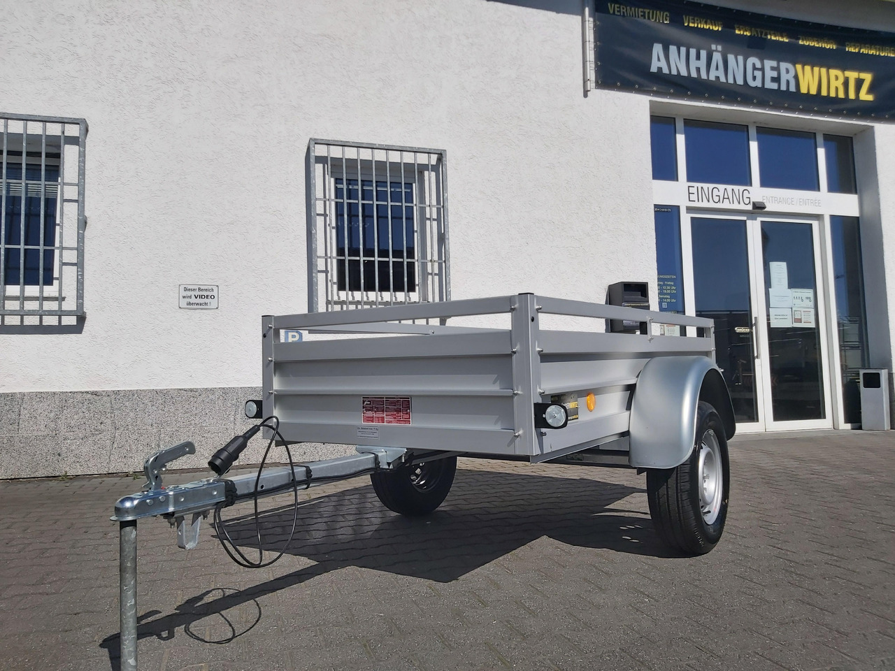 PKW Anhänger Koch Aluline U2 205x105x40cm (XS) 750kg 100 km/H order Aktion - Remolque de coche: foto 1 PKW Anhänger Koch Aluline U2 205x105x40cm (XS) 750kg 100 km/H order Aktion - Remolque de coche: foto 1