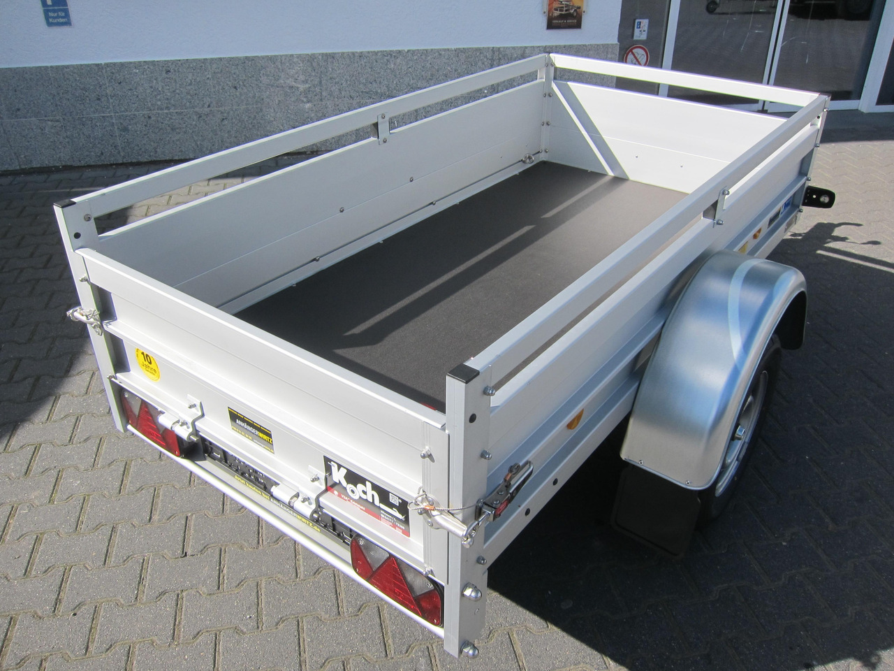 PKW Anhänger Koch Aluline U2 205x105x40cm (XS) 750kg 100 km/H order Aktion - Remolque de coche: foto 2 PKW Anhänger Koch Aluline U2 205x105x40cm (XS) 750kg 100 km/H order Aktion - Remolque de coche: foto 2