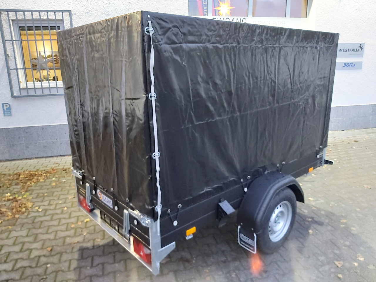 Saris Anhänger DV135 McAlu Pro MP 255x133x150cm Hochplane black (S)1350kg black deal Januar Aktio - Remolque de coche: foto 4 Saris Anhänger DV135 McAlu Pro MP 255x133x150cm Hochplane black (S)1350kg black deal Januar Aktio - Remolque de coche: foto 4