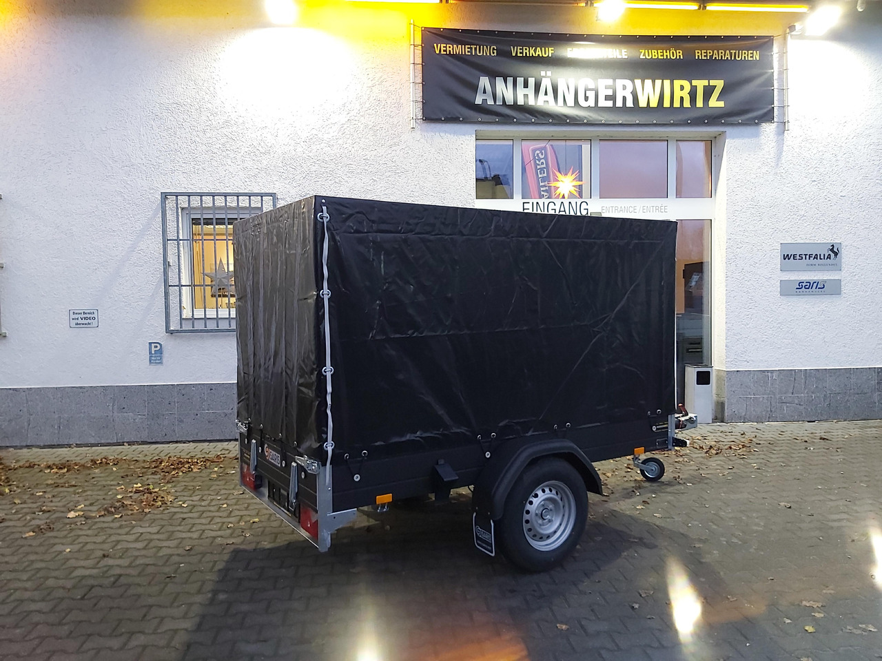 Saris Anhänger DV135 McAlu Pro MP 255x133x150cm Hochplane black (S)1350kg black deal Januar Aktio - Remolque de coche: foto 3 Saris Anhänger DV135 McAlu Pro MP 255x133x150cm Hochplane black (S)1350kg black deal Januar Aktio - Remolque de coche: foto 3