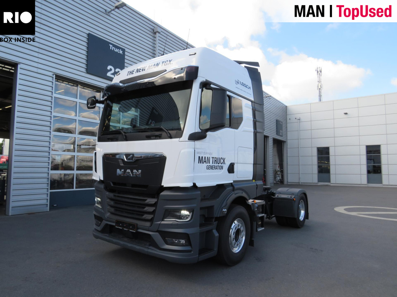 MAN TGX 18.520 4x2 LL SA Kipphydraulik ADR Retarder ZV - Cabeza tractora: foto 1 MAN TGX 18.520 4x2 LL SA Kipphydraulik ADR Retarder ZV - Cabeza tractora: foto 1