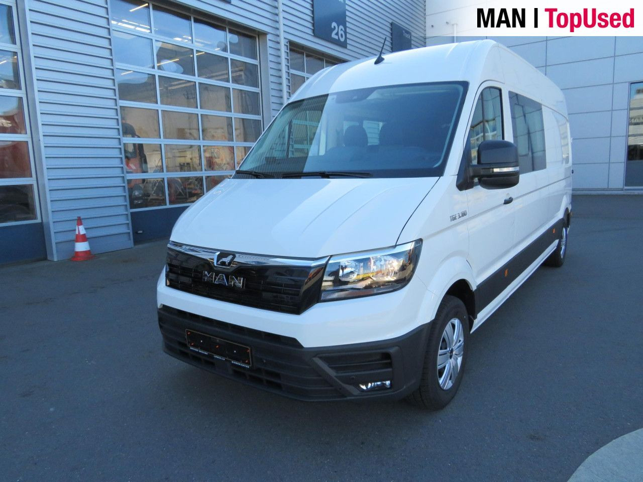 MAN TGE 3.180 4X2F L4H3 SB Doka Kasten Klima AHK ZV - Furgón, Furgoneta combi: foto 2 MAN TGE 3.180 4X2F L4H3 SB Doka Kasten Klima AHK ZV - Furgón, Furgoneta combi: foto 2