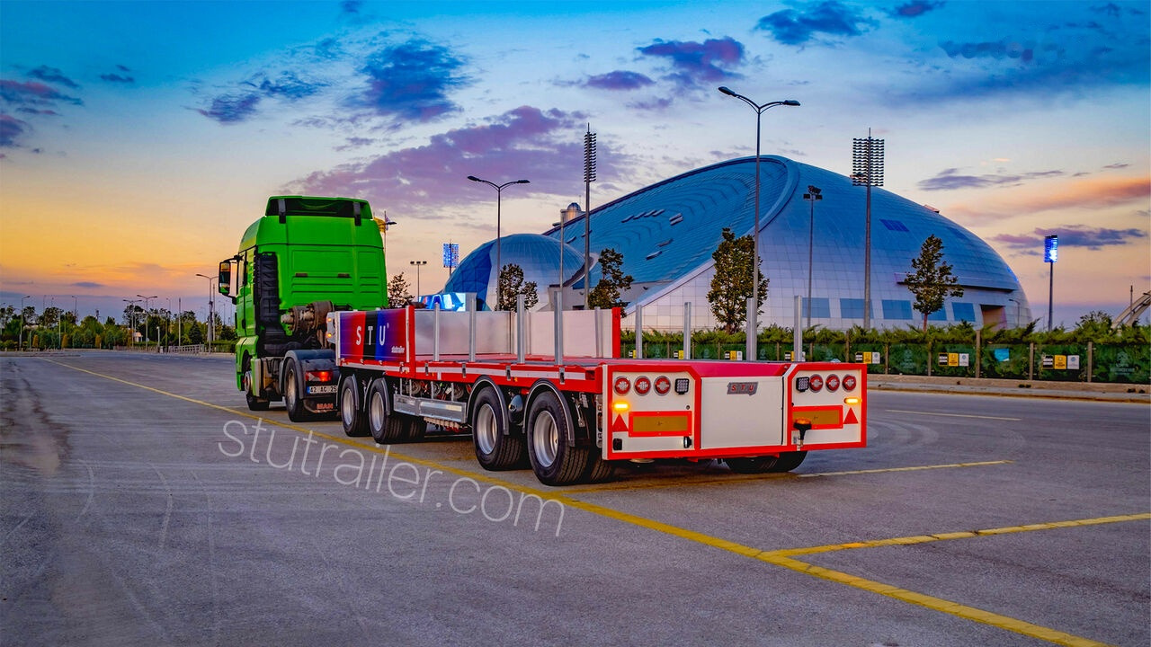 STU 3 Axle Boat Trailer / 4 Axle Yacht Carrier Trailer - Remolque para barco: foto 4 STU 3 Axle Boat Trailer / 4 Axle Yacht Carrier Trailer - Remolque para barco: foto 4