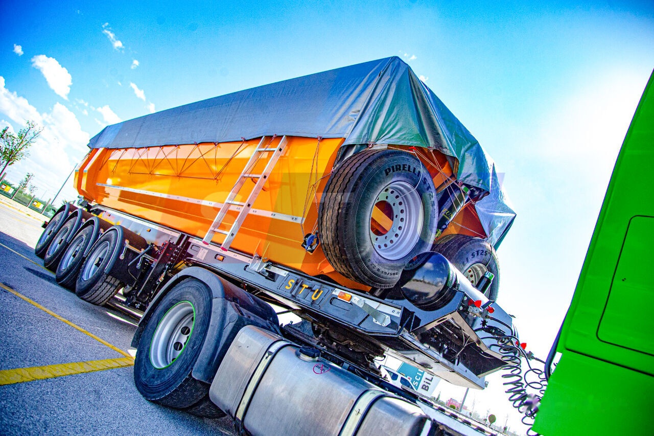STU 4 AXLE TIPPER TRAILER / 4 ESSİEUX BENNE REMORQUE - Semirremolque volquete: foto 2 STU 4 AXLE TIPPER TRAILER / 4 ESSİEUX BENNE REMORQUE - Semirremolque volquete: foto 2