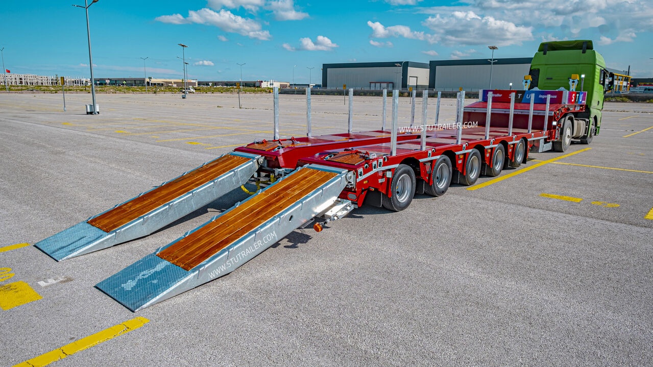 STU 5 Axle Lowbed / Extendable - Semirremolque góndola rebajadas: foto 4 STU 5 Axle Lowbed / Extendable - Semirremolque góndola rebajadas: foto 4