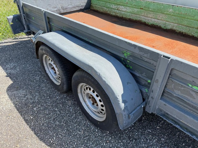 Auwaerter Baumaschinenanhänger 3420 x 1480 x 400 mm, 2,7 to. ZG - Remolque de coche: foto 3 Auwaerter Baumaschinenanhänger 3420 x 1480 x 400 mm, 2,7 to. ZG - Remolque de coche: foto 3