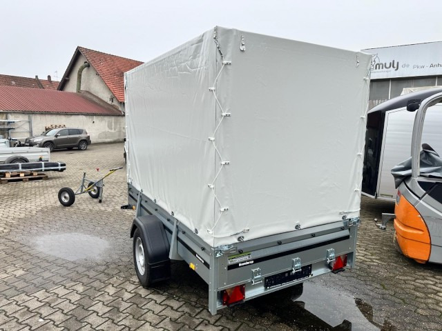 Brenderup 2260WSB1300 Stahl, 1,3 to. kippbar, mit Plane 180 cm, 2580x1530x400mm - Remolque de coche: foto 4 Brenderup 2260WSB1300 Stahl, 1,3 to. kippbar, mit Plane 180 cm, 2580x1530x400mm - Remolque de coche: foto 4