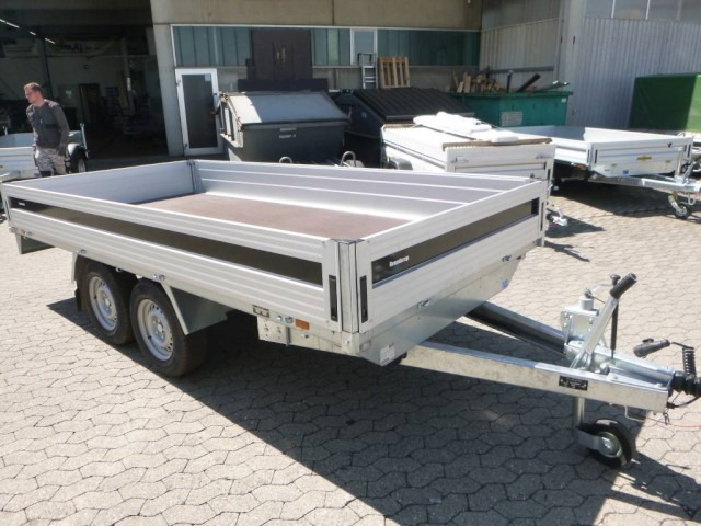 Brenderup 5420WATB3500 Alu Hochlader, 3,5 to. 4170 x 2030 x 330 mm - Remolque de coche: foto 1 Brenderup 5420WATB3500 Alu Hochlader, 3,5 to. 4170 x 2030 x 330 mm - Remolque de coche: foto 1