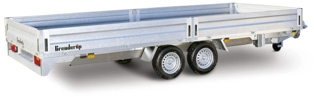 Brenderup 5520WATB3500 Alu Hochlader, 3,5 to. 5170 x 2040 x 330 mm - Remolque de coche: foto 1 Brenderup 5520WATB3500 Alu Hochlader, 3,5 to. 5170 x 2040 x 330 mm - Remolque de coche: foto 1