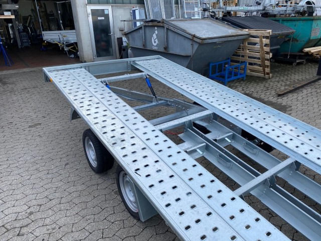 Remolque portavehículos nuevo Brenderup Autotransportanhänger AT2500HBTB 2,5 to. 3950 x 2000 mm: foto 6 Remolque portavehículos nuevo Brenderup Autotransportanhänger AT2500HBTB 2,5 to. 3950 x 2000 mm: foto 6