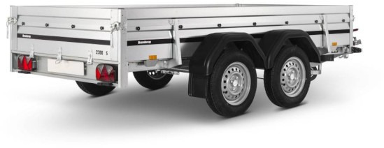 Brenderup Tieflader 2300S Stahl, 2,0 to. 3010x1530x400mm - Remolque de coche: foto 4 Brenderup Tieflader 2300S Stahl, 2,0 to. 3010x1530x400mm - Remolque de coche: foto 4
