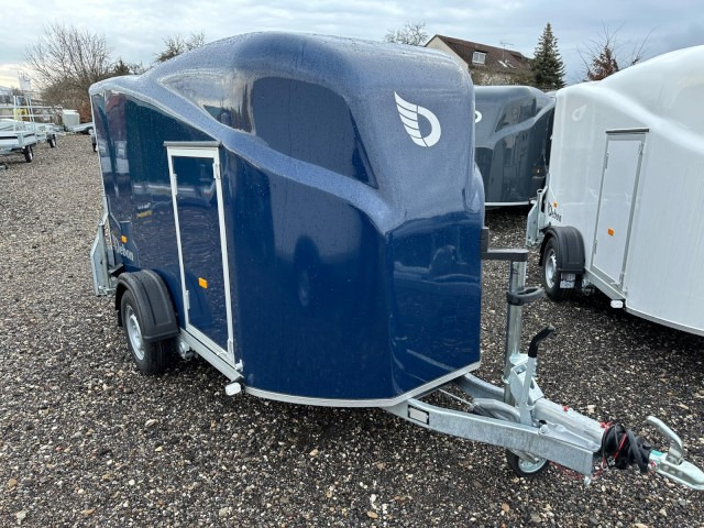 Cheval Liberte Debon Fourgon Cargo 2 Poly + Türe blau 1300 kg, 100 km/h, 300x155x168cm - Remolque caja cerrada: foto 1 Cheval Liberte Debon Fourgon Cargo 2 Poly + Türe blau 1300 kg, 100 km/h, 300x155x168cm - Remolque caja cerrada: foto 1