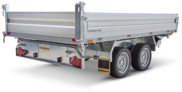 Humbaur 3-Seitenkipper HTK 3000.37 Alu, 3630 x 1850 x 350 mm, 3,0 to. - Remolque volquete: foto 2 Humbaur 3-Seitenkipper HTK 3000.37 Alu, 3630 x 1850 x 350 mm, 3,0 to. - Remolque volquete: foto 2