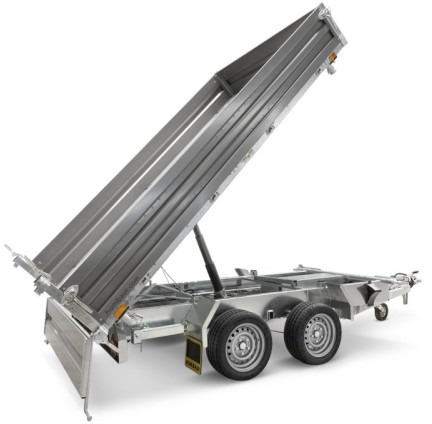 Humbaur 3-Seitenkipper HTK 3500.41 Alu, 4100 x 2100 x 350 mm, 3,5 to. - Remolque volquete: foto 5 Humbaur 3-Seitenkipper HTK 3500.41 Alu, 4100 x 2100 x 350 mm, 3,5 to. - Remolque volquete: foto 5