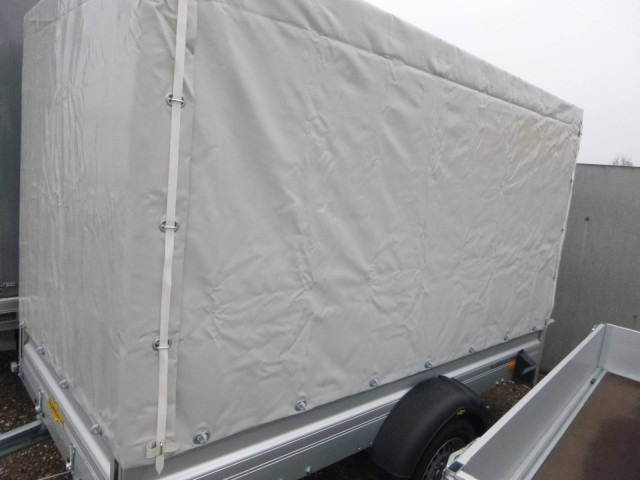 Humbaur HA 133015 mit KV, 1300 kg, 3030 x 1500 x 350 mm mit Hochplane 180 cm - Remolque de coche: foto 4 Humbaur HA 133015 mit KV, 1300 kg, 3030 x 1500 x 350 mm mit Hochplane 180 cm - Remolque de coche: foto 4