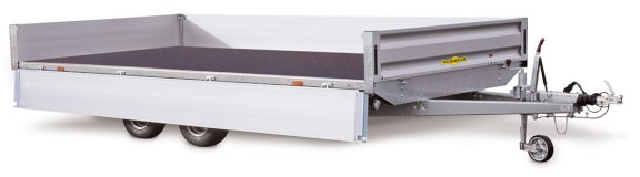 Humbaur HN 254121 Hochlader 2,5 to. 4100 x 2100 x 350 mm - Remolque de coche: foto 3 Humbaur HN 254121 Hochlader 2,5 to. 4100 x 2100 x 350 mm - Remolque de coche: foto 3