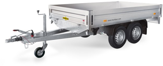 Humbaur HT 253118 Hochlader 2,5 to. 3100 x 1850 x 350 mm - Remolque de coche: foto 1 Humbaur HT 253118 Hochlader 2,5 to. 3100 x 1850 x 350 mm - Remolque de coche: foto 1
