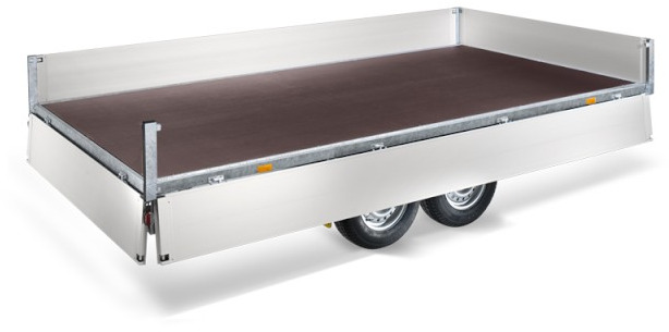 Humbaur HT 304118 Hochlader 3,0 to. 4100 x 1850 x 350 - Remolque de coche: foto 2 Humbaur HT 304118 Hochlader 3,0 to. 4100 x 1850 x 350 - Remolque de coche: foto 2