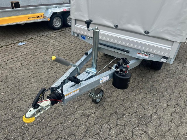 Humbaur HUK 272715 Heckkipper 2,7 t. mit Hochplane 2680 x 1500 x 300mm - Remolque volquete: foto 2 Humbaur HUK 272715 Heckkipper 2,7 t. mit Hochplane 2680 x 1500 x 300mm - Remolque volquete: foto 2