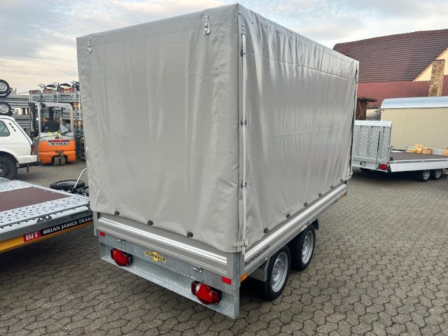Humbaur HUK 272715 Heckkipper 2,7 t. mit Hochplane 2680 x 1500 x 300mm - Remolque volquete: foto 5 Humbaur HUK 272715 Heckkipper 2,7 t. mit Hochplane 2680 x 1500 x 300mm - Remolque volquete: foto 5