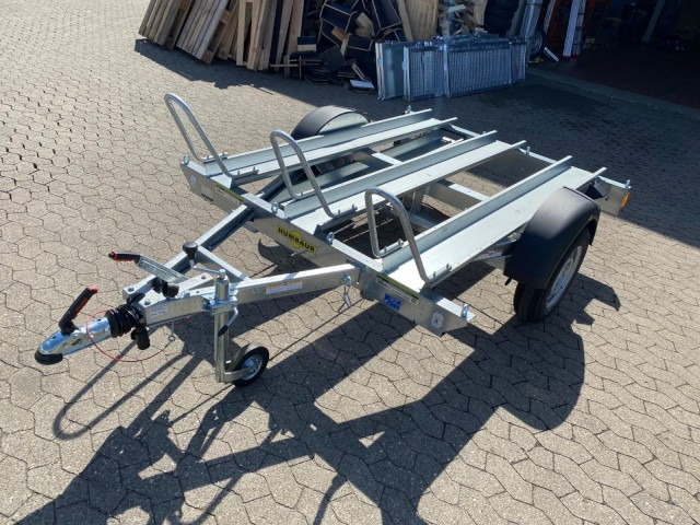 Humbaur Motorradanhänger HM 102113, 100 km/h, HM 10 21 13, 1,0 t. 2095 x 1365 x 70 mm - Remolque para moto: foto 1 Humbaur Motorradanhänger HM 102113, 100 km/h, HM 10 21 13, 1,0 t. 2095 x 1365 x 70 mm - Remolque para moto: foto 1