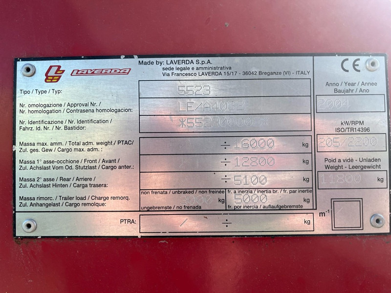 Cosechadora de granos Laverda M 304: foto 12 Cosechadora de granos Laverda M 304: foto 12