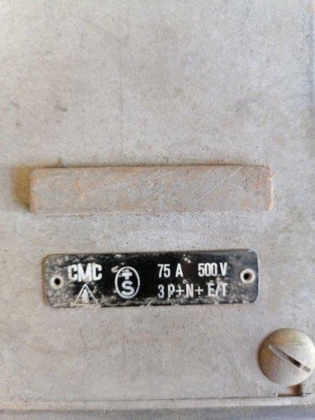 CMC plug connection  for Putzmeister PM500 concrete pump - Sistema eléctrico para Bomba de hormigón: foto 2 CMC plug connection  for Putzmeister PM500 concrete pump - Sistema eléctrico para Bomba de hormigón: foto 2