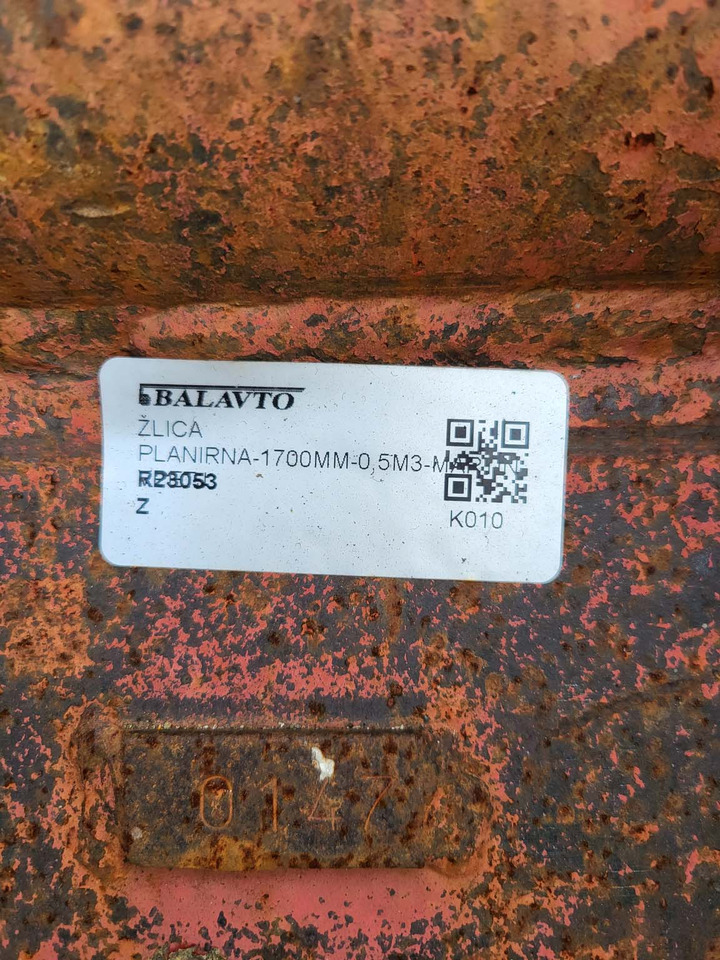 Ditch cleaning bucket 1700 mm Martin - Cazo para excavadora: foto 4 Ditch cleaning bucket 1700 mm Martin - Cazo para excavadora: foto 4